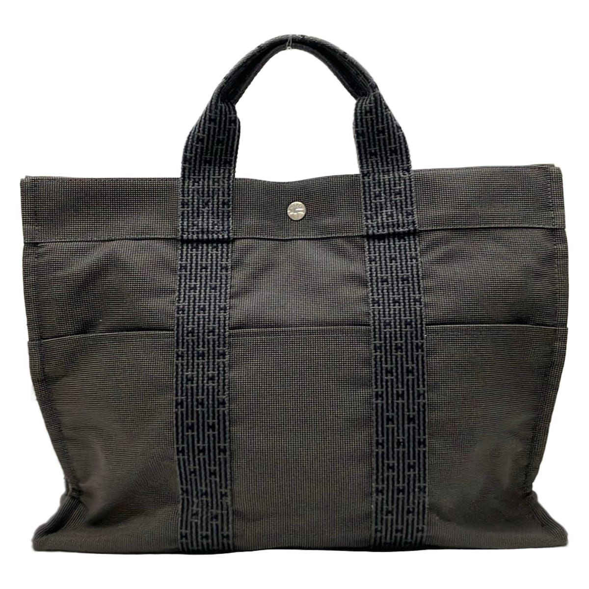 Hermes Tote Her Line MM Gray Vintage