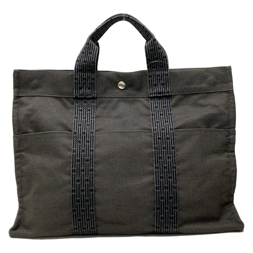 Hermes Tote Her Line MM Gray Vintage — view 3