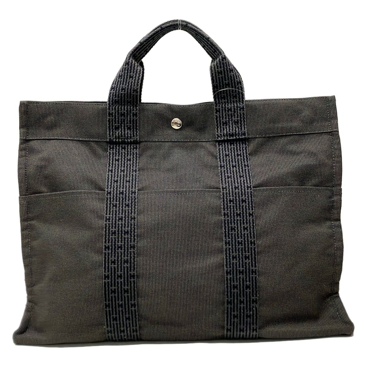 Hermes Tote Her Line MM Gray Vintage — view 3