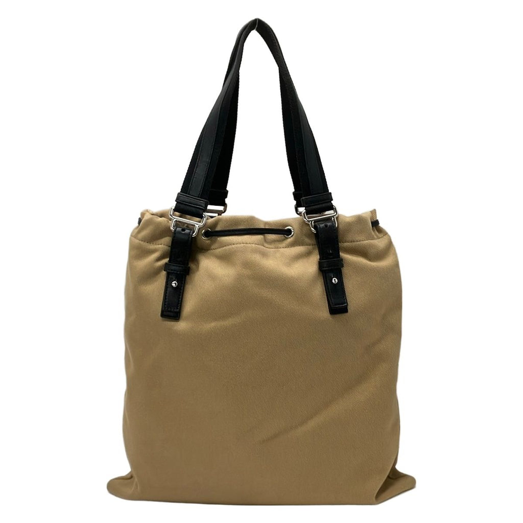 Saint Laurent Rive Gauche Tote Kahala Beige Black Leather — view 3