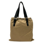Saint Laurent Rive Gauche Tote Kahala Beige Black Leather — view 3
