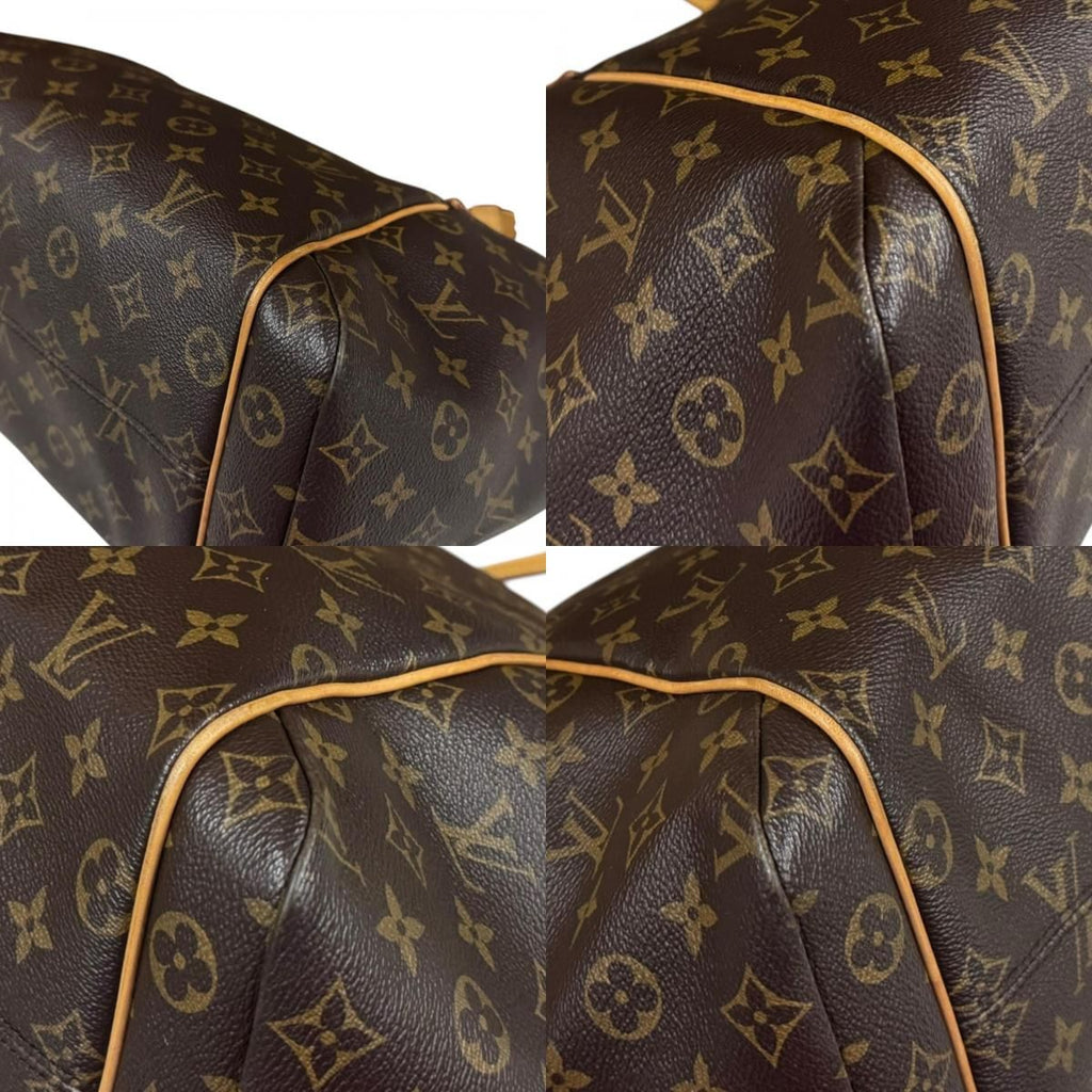 Louis Vuitton Totally MM Monogram Shoulder Bag Canvas Brown — view 7