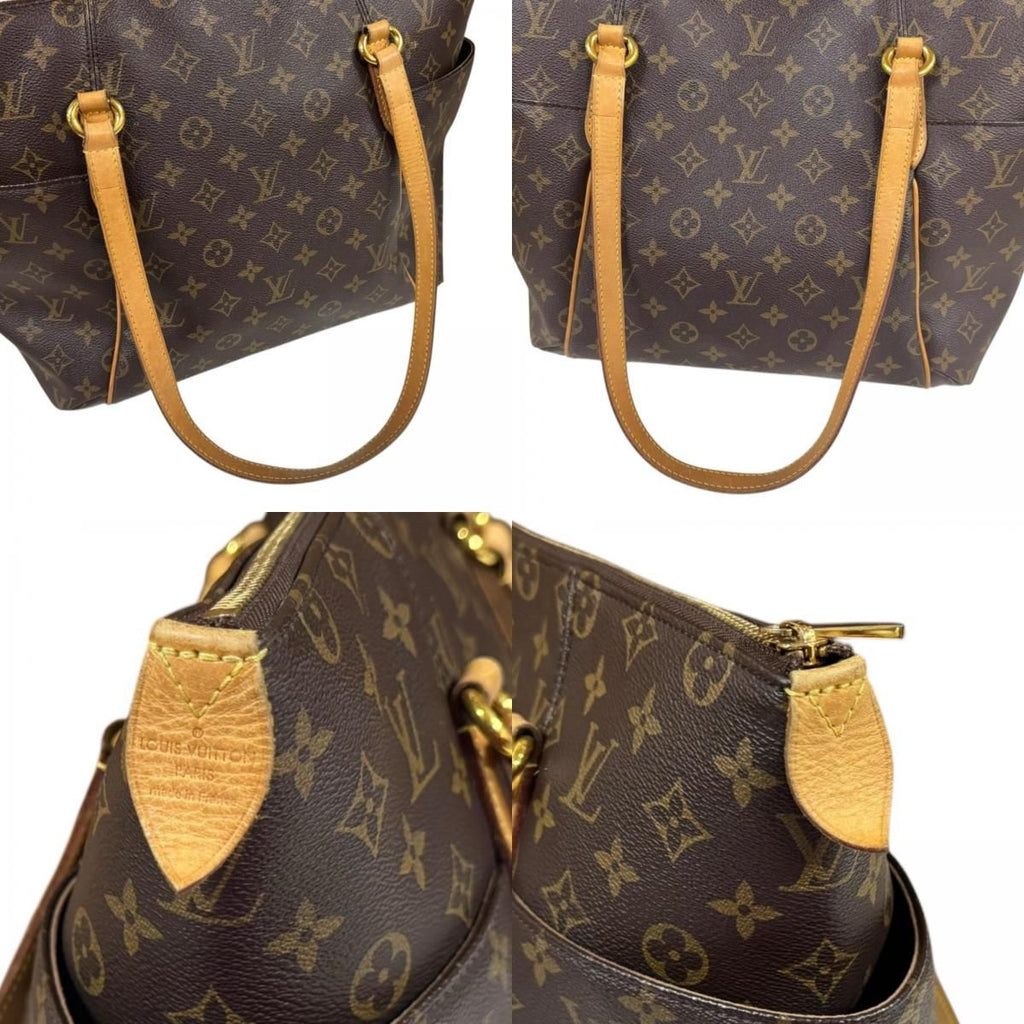 Louis Vuitton Totally MM Monogram Shoulder Bag Canvas Brown — view 8