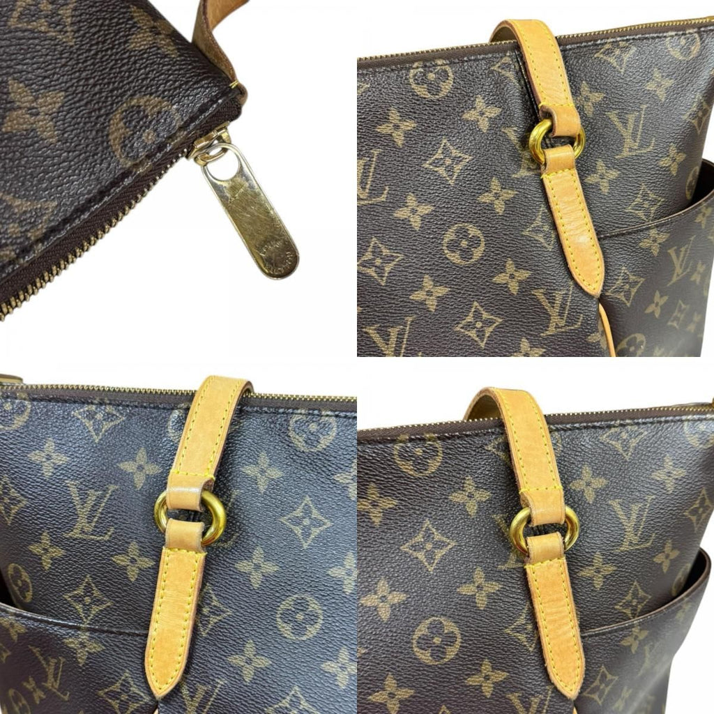 Louis Vuitton Totally MM Monogram Shoulder Bag Canvas Brown — view 9
