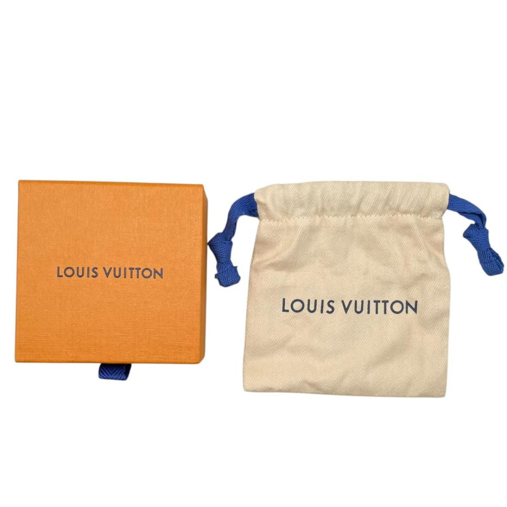 Louis Vuitton Bracelet Bangle Calf Nanogram M Monogram Rose Gold — view 7