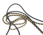 Chanel Black 22 Mini Shiny Calfskin Gold Chain — view 8