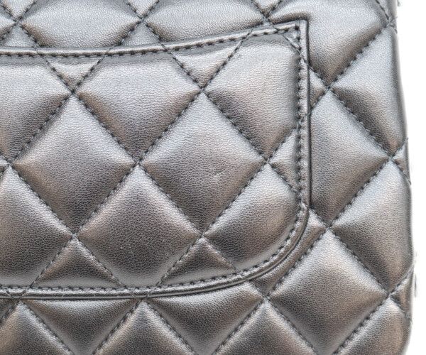Chanel Black Lamb Gold Trendy CC Mini Top Handle Flap — view 9