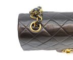 Chanel Black Lamb Gold Quilted 23 — view 9
