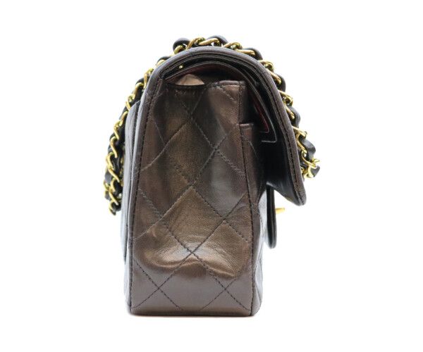 Chanel Black Lamb Gold Quilted 23 — view 4