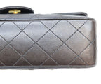 Chanel Black Lamb Gold Quilted 23 — view 8