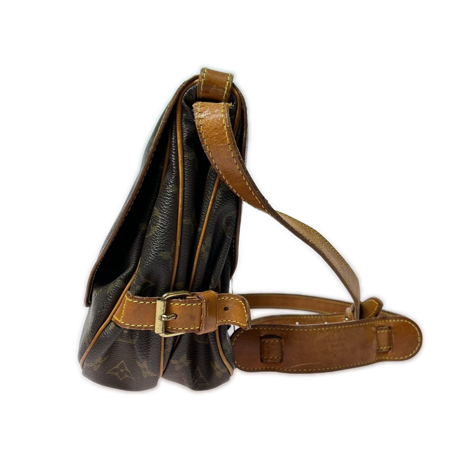 Louis Vuitton Monogram Saumur 30 Shoulder Bag Brown — view 2