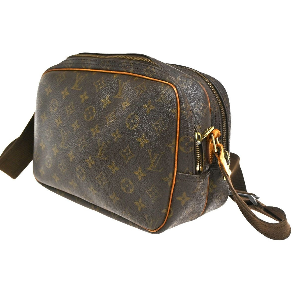 Louis Vuitton Reporter PM Shoulder Bag Monogram Leather — view 4