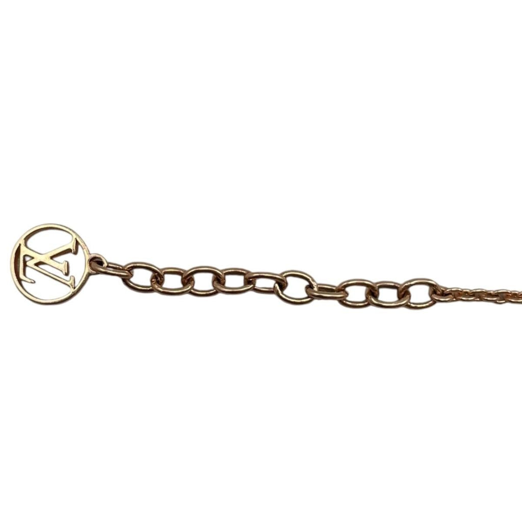 Louis Vuitton Bracelet LV Floragram Monogram Flower Pearl Rose Gold — view 8