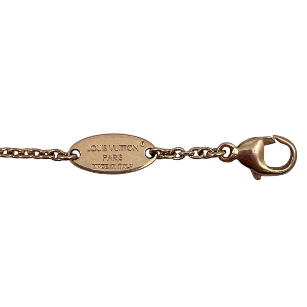 Louis Vuitton Bracelet LV Floragram Monogram Flower Pearl Rose Gold — view 6