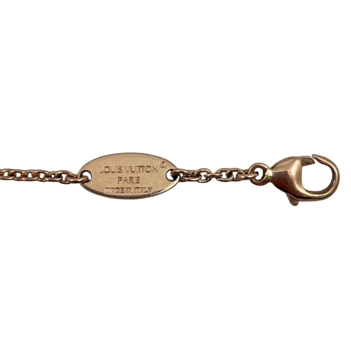Louis Vuitton Bracelet LV Floragram Monogram Flower Pearl Rose Gold — view 6