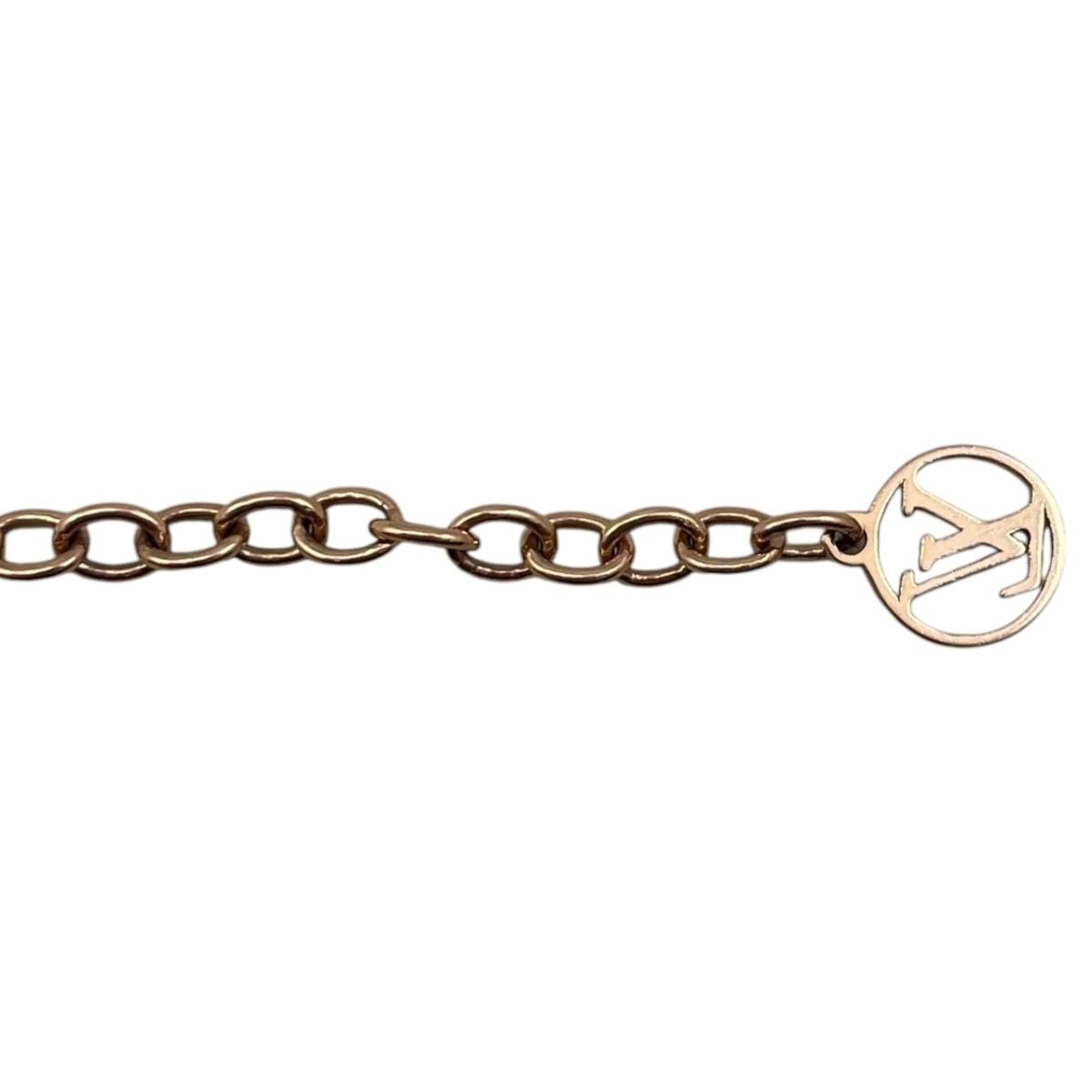 Louis Vuitton Bracelet LV Floragram Monogram Flower Pearl Rose Gold — view 9