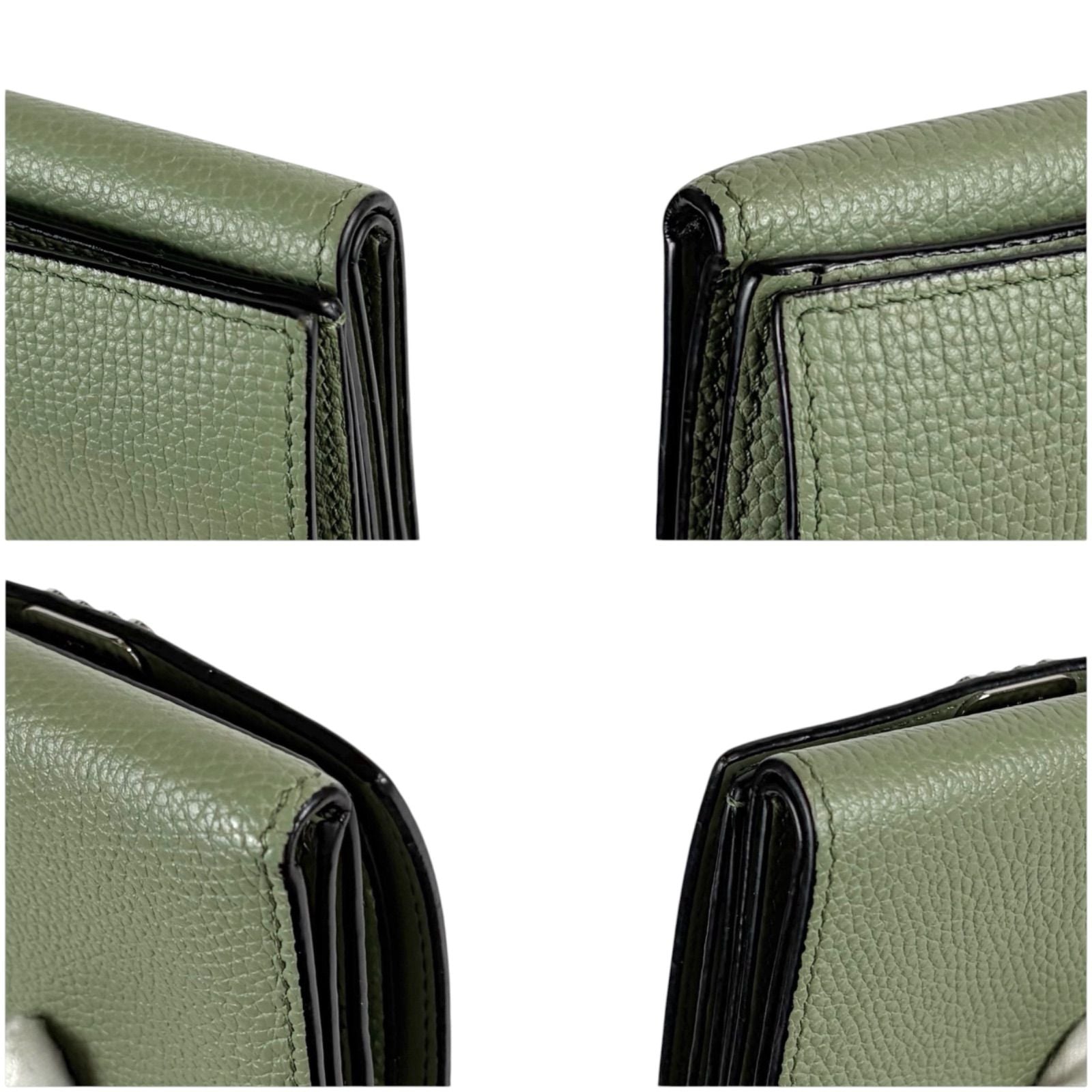 Loewe Trifold Wallet Vertical Compact Silver — view 9