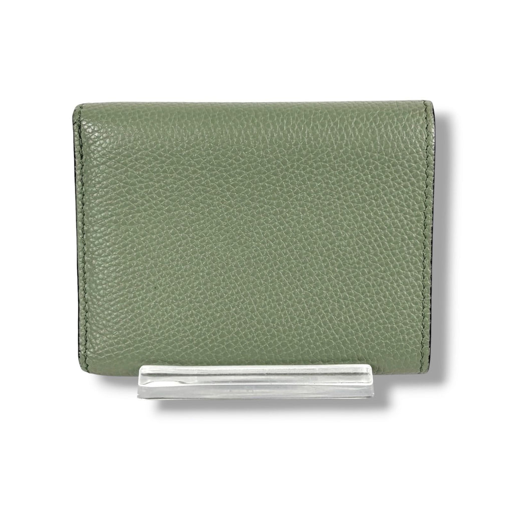 Loewe Trifold Wallet Vertical Compact Silver — view 4