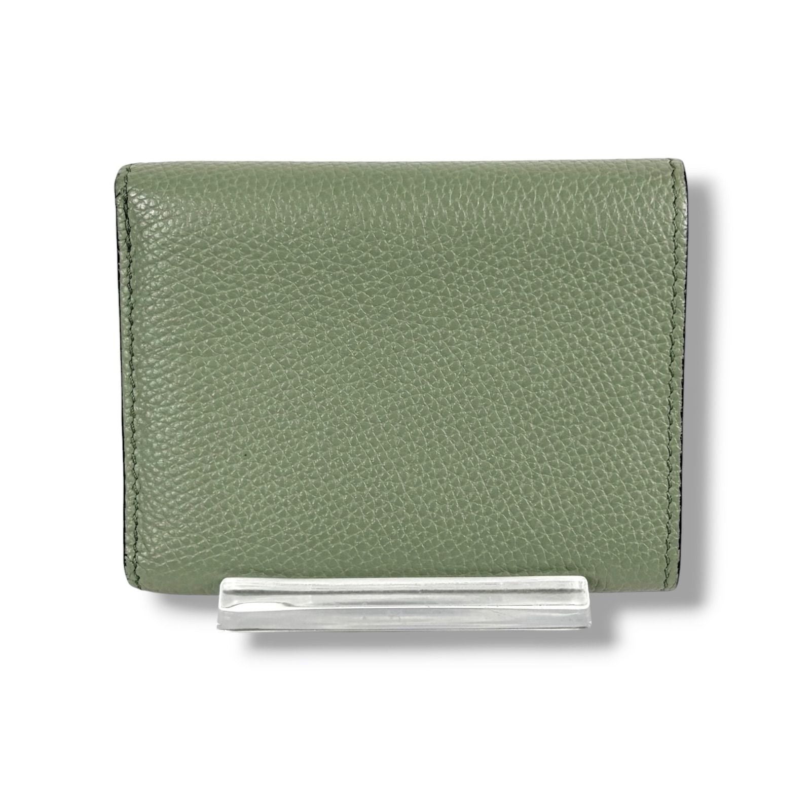 Loewe Trifold Wallet Vertical Compact Silver — view 4