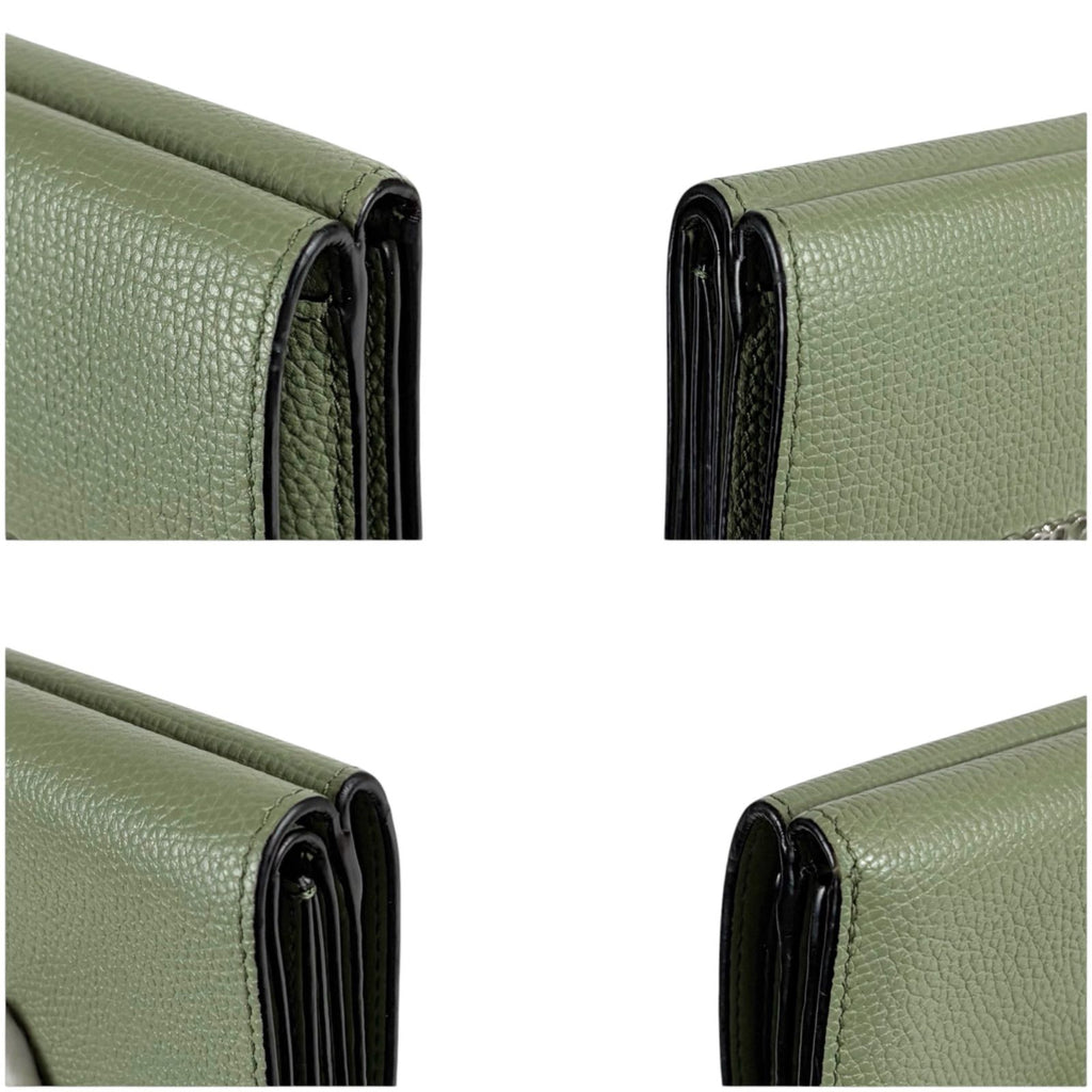 Loewe Trifold Wallet Vertical Compact Silver — view 8