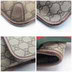 Gucci GG Supreme Neo Vintage Tiger Head Belt Bag Waist Pouch Brown — view 5