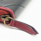Gucci GG Marmont Double Black Red Bicolor Zip Around Wallet — view 6