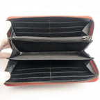 Gucci GG Marmont Double Black Red Bicolor Zip Around Wallet — view 7