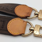 Louis Vuitton Shoulder Strap Leather Nylon Logo Adjustable Gold Alize de Poche — view 4