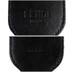Fendi Strap You Mini Zucca Pattern Black Brown Velour Leather — view 9