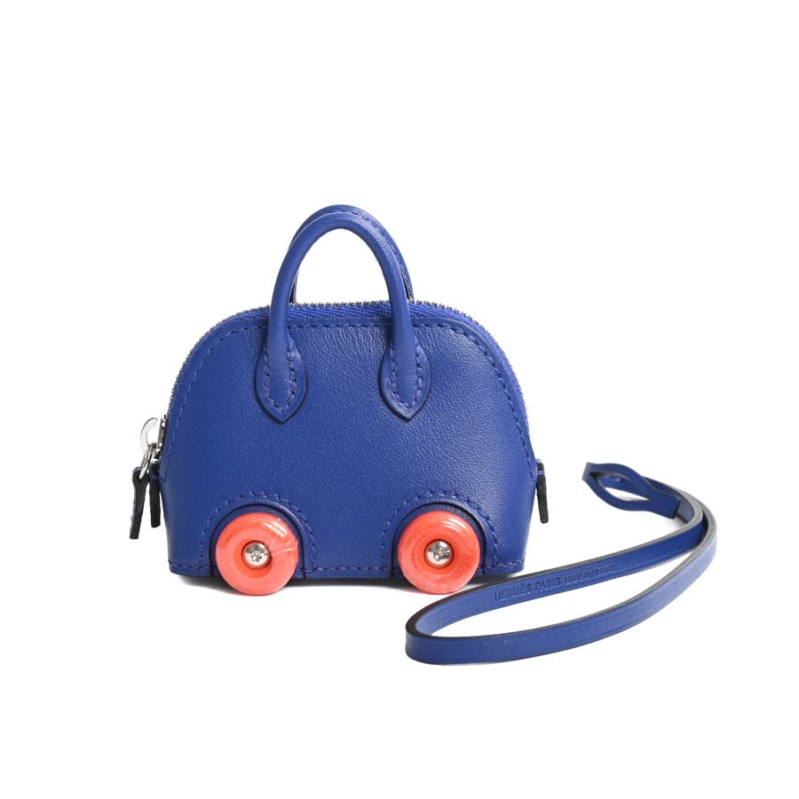 Hermes Charm Bolide on Wheels Keychain