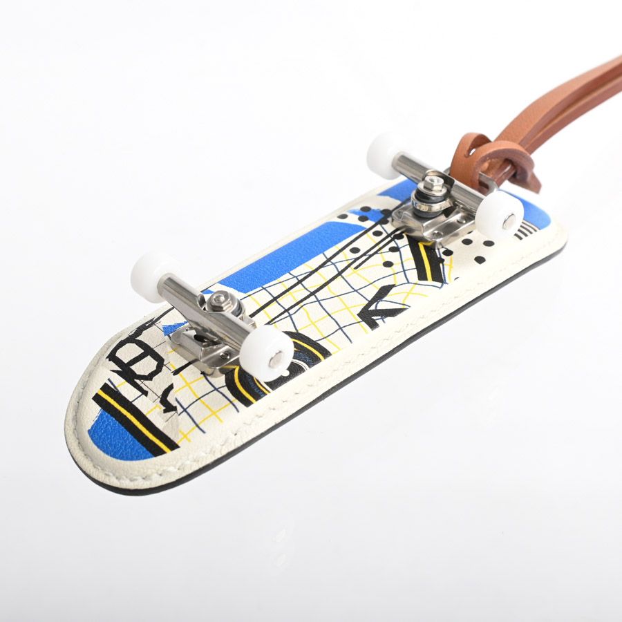 Hermes Charm Finger Skateboard Keychain — view 2