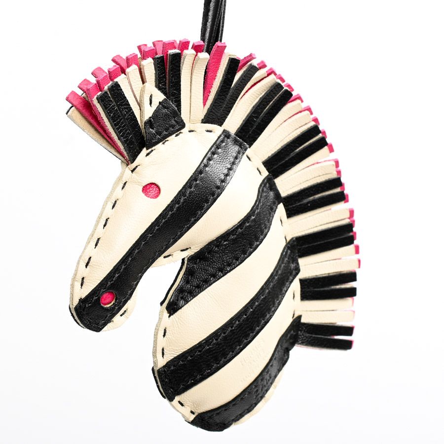 Hermes Charm Gigi Savannah Keychain — view 4