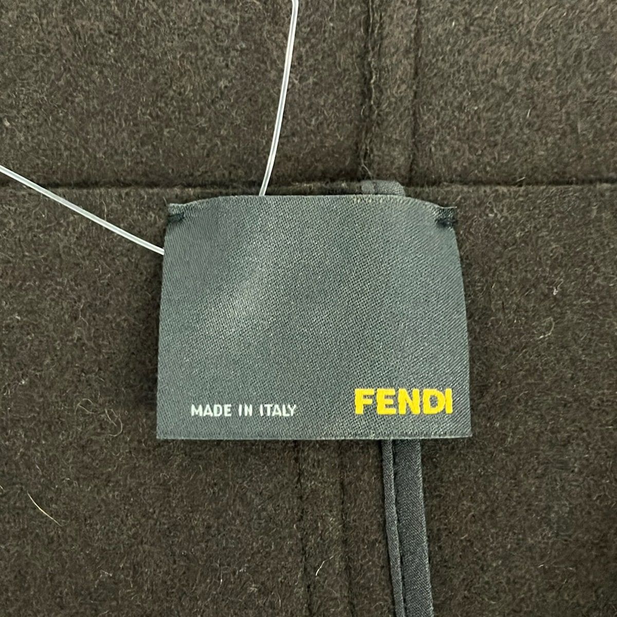 Fendi Jacket 40 M Dark Brown Black Long Sleeve Autumn Spring — view 3