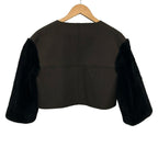 Fendi Jacket 40 M Dark Brown Black Long Sleeve Autumn Spring — view 2