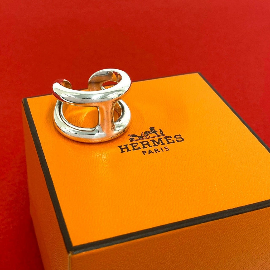 Hermes Osmose GM Ring 925 Sterling Silver