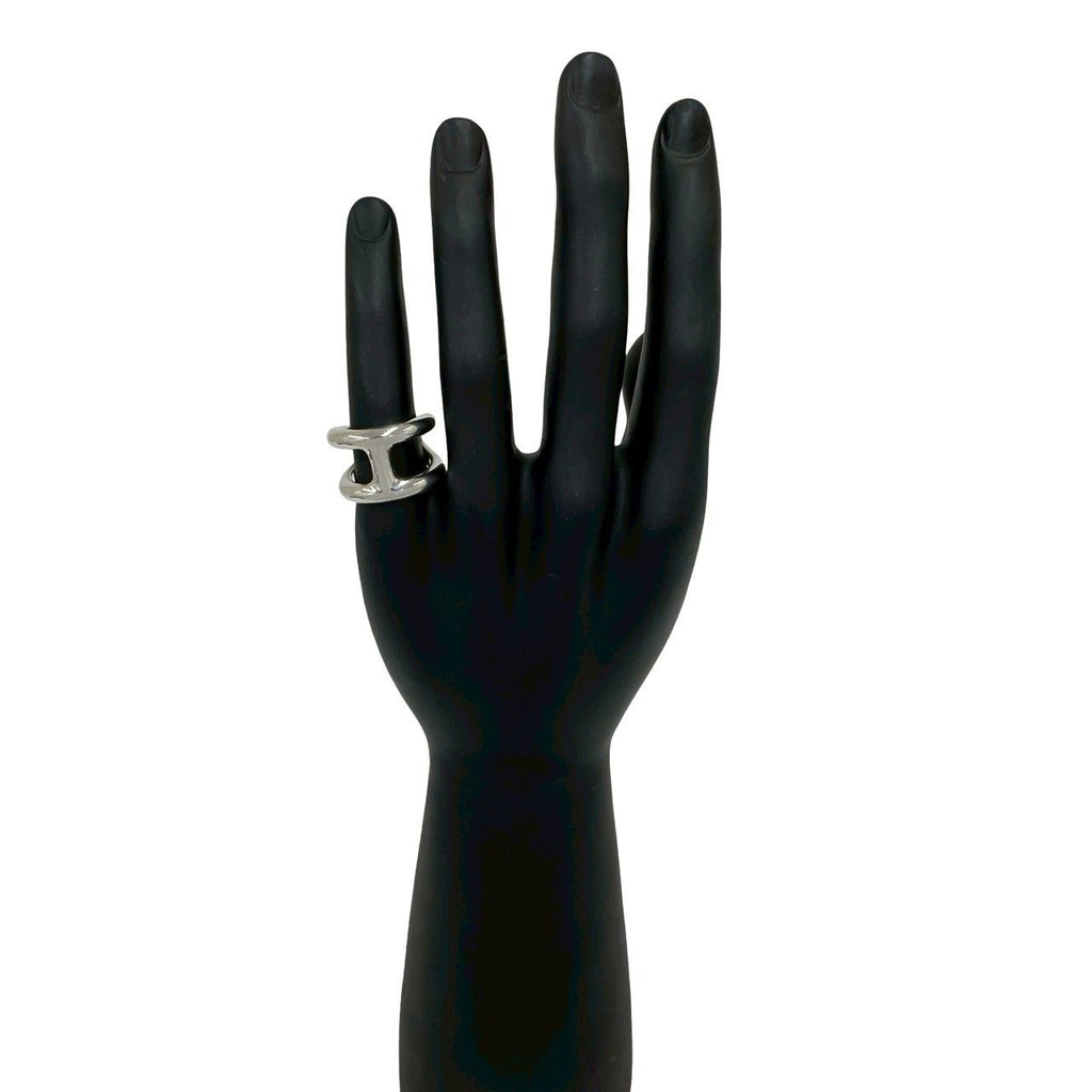 Hermes Osmose GM Ring 925 Sterling Silver — view 2