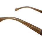 Chanel Sunglasses Quilted CC Logo Leather Brown Silver Eyewear — view 6