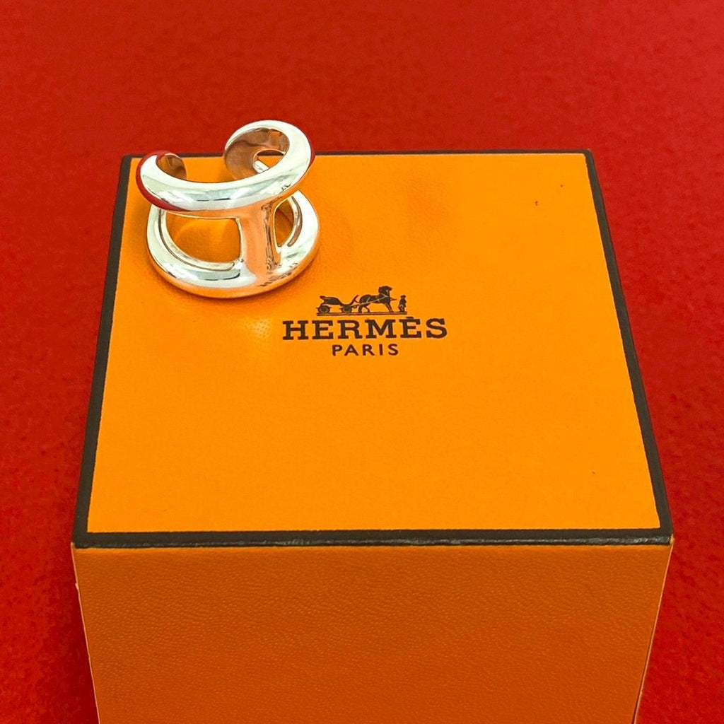 Hermes Osmose GM Ring 925 Sterling Silver