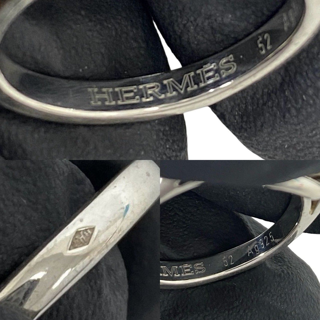 Hermes Chaine D'ancre Ring 925 Sterling Silver — view 3
