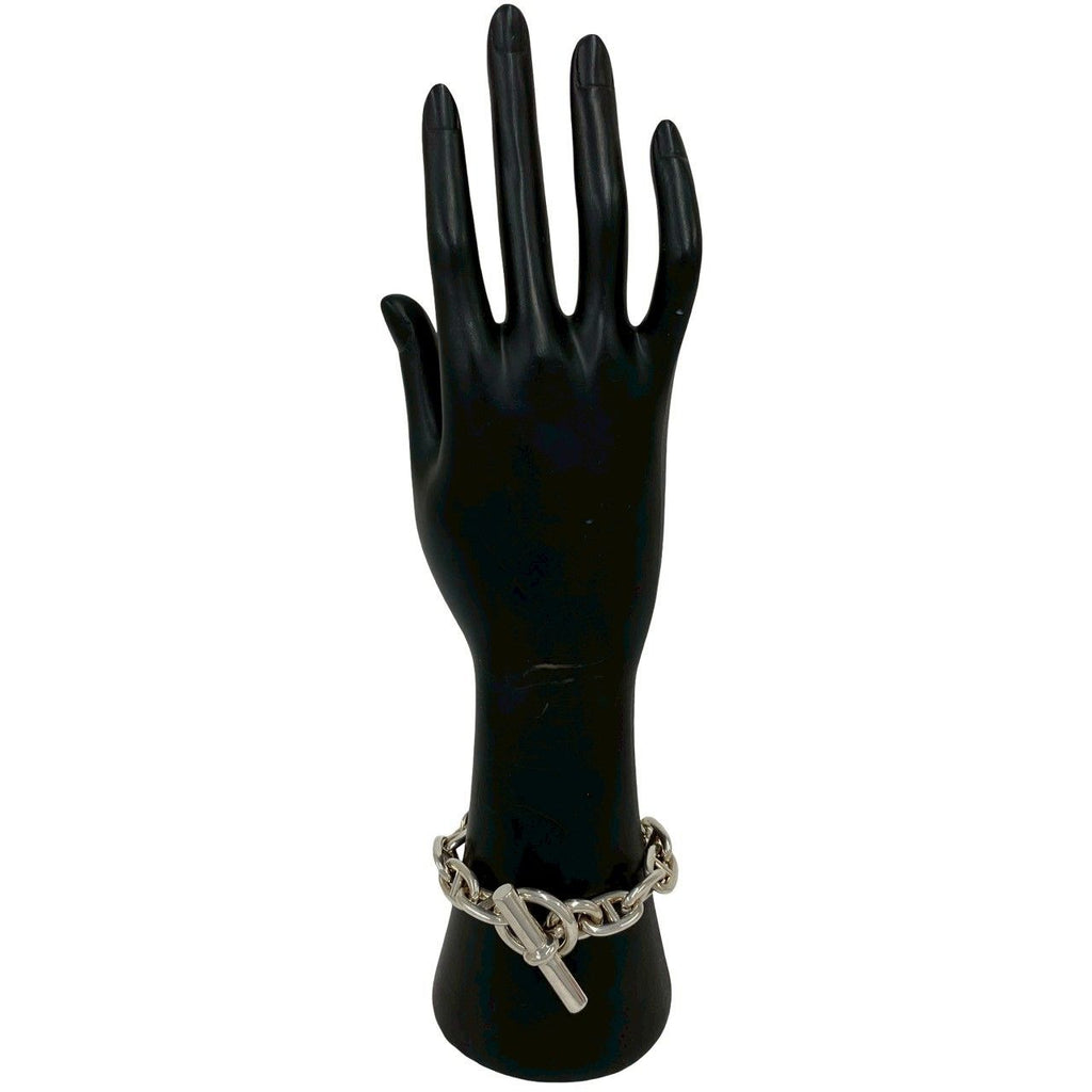 Hermes Chaine D'ancre MM 13 Links Bracelet 925 Sterling Silver Chain — view 2