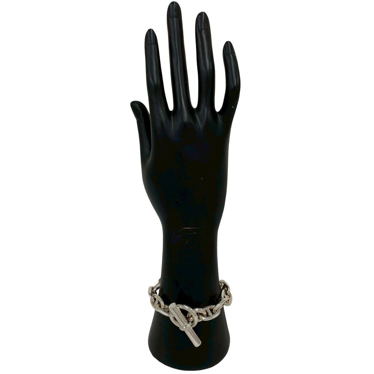 Hermes Chaine D'ancre MM 13 Links Bracelet 925 Sterling Silver Chain — view 2