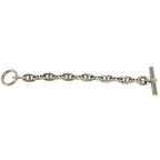 Hermes Chaine D'ancre MM 13 Links Bracelet 925 Sterling Silver Chain — view 5