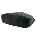 Gucci Vintage Bamb Leather 2-Way Shoulder Bag Black — view 8