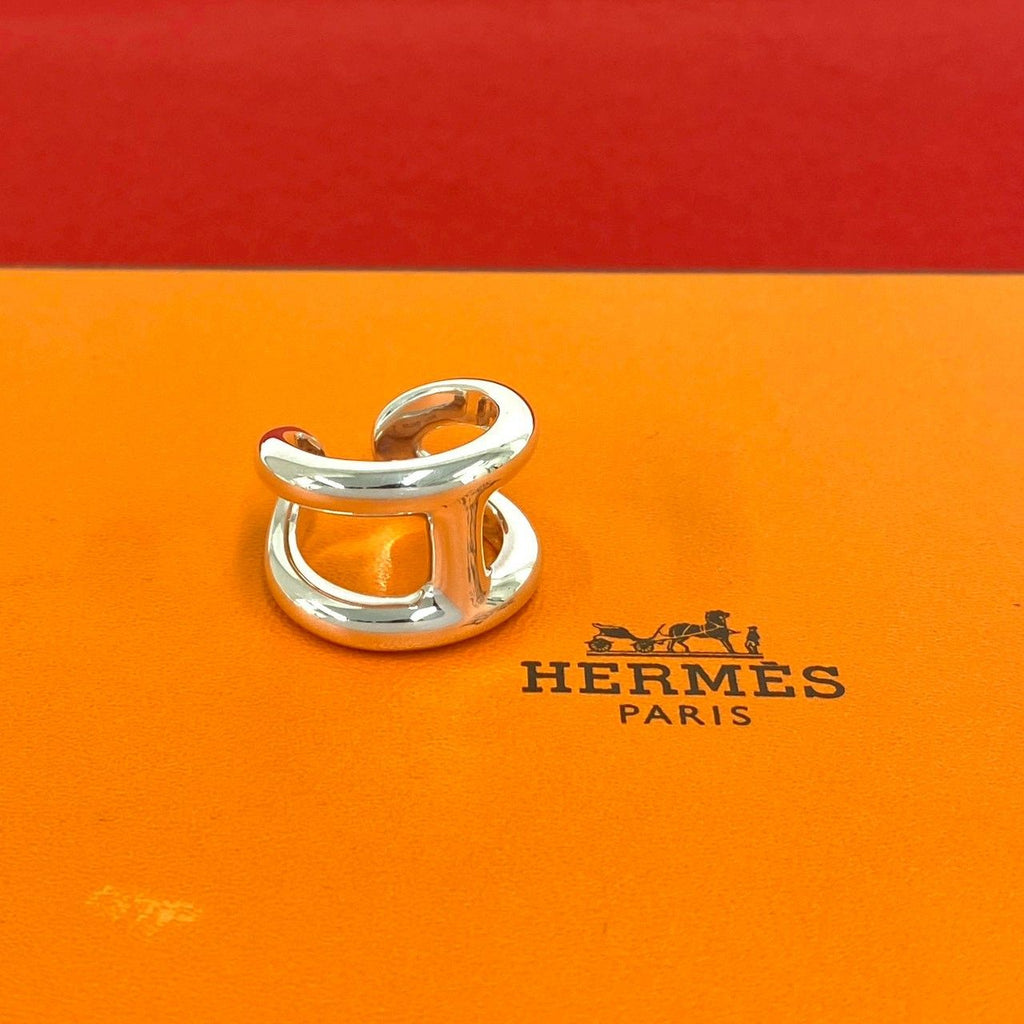 Hermes Osmose GM Ring 925 Sterling Silver