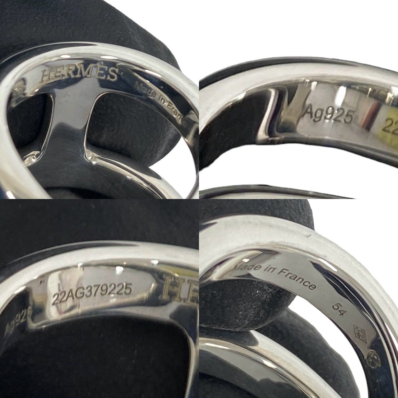 Hermes Osmose GM Ring 925 Sterling Silver — view 3