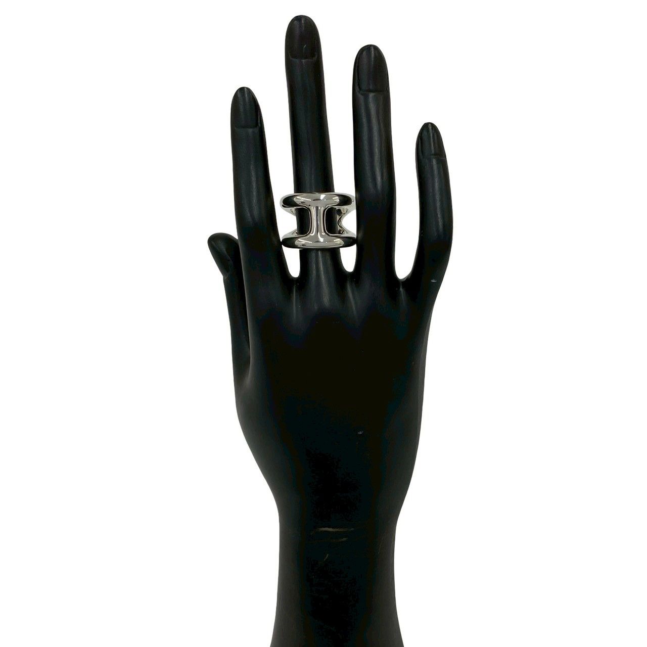 Hermes Osmose GM Ring 925 Sterling Silver — view 2
