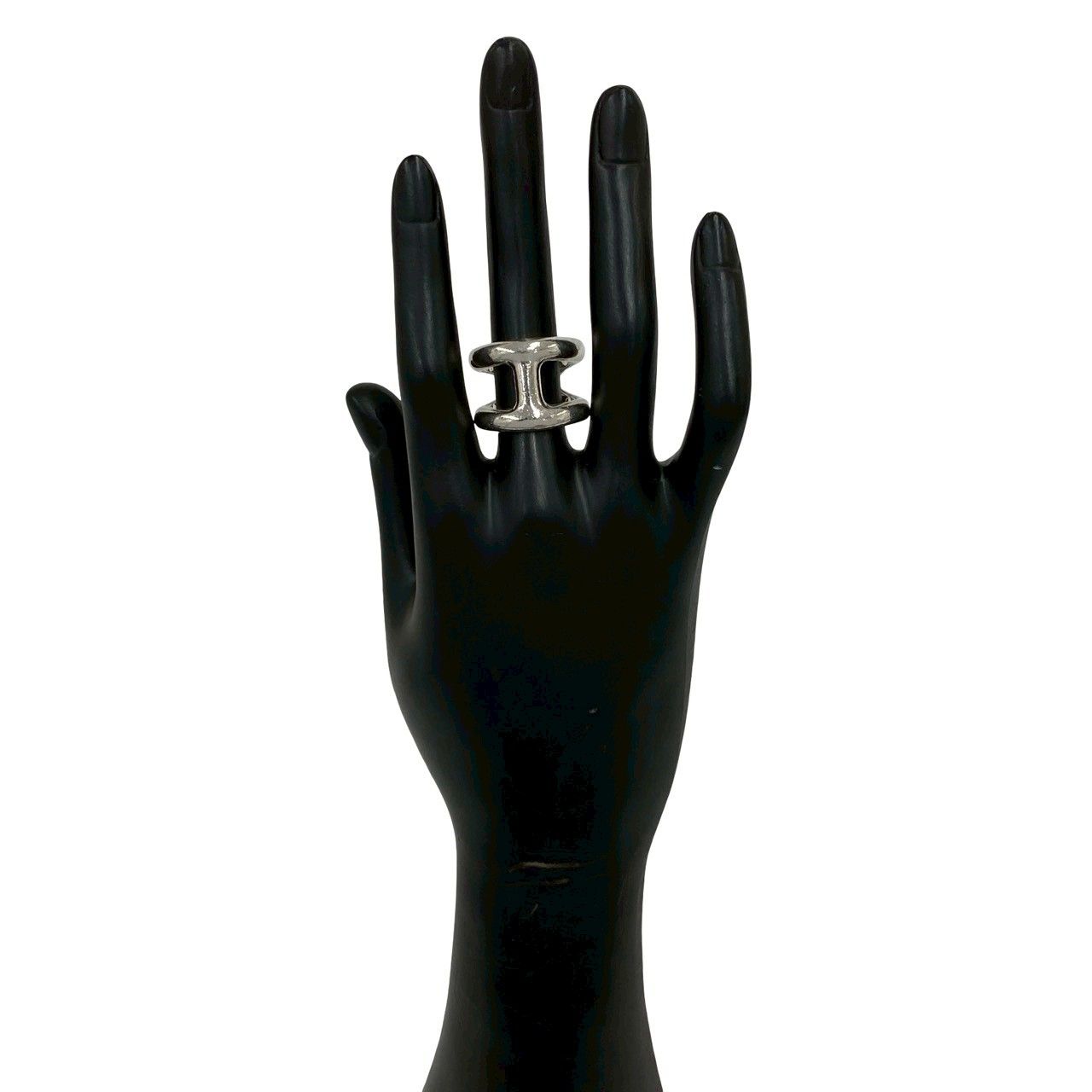 Hermes Osmose Ring 925 Sterling Silver — view 2