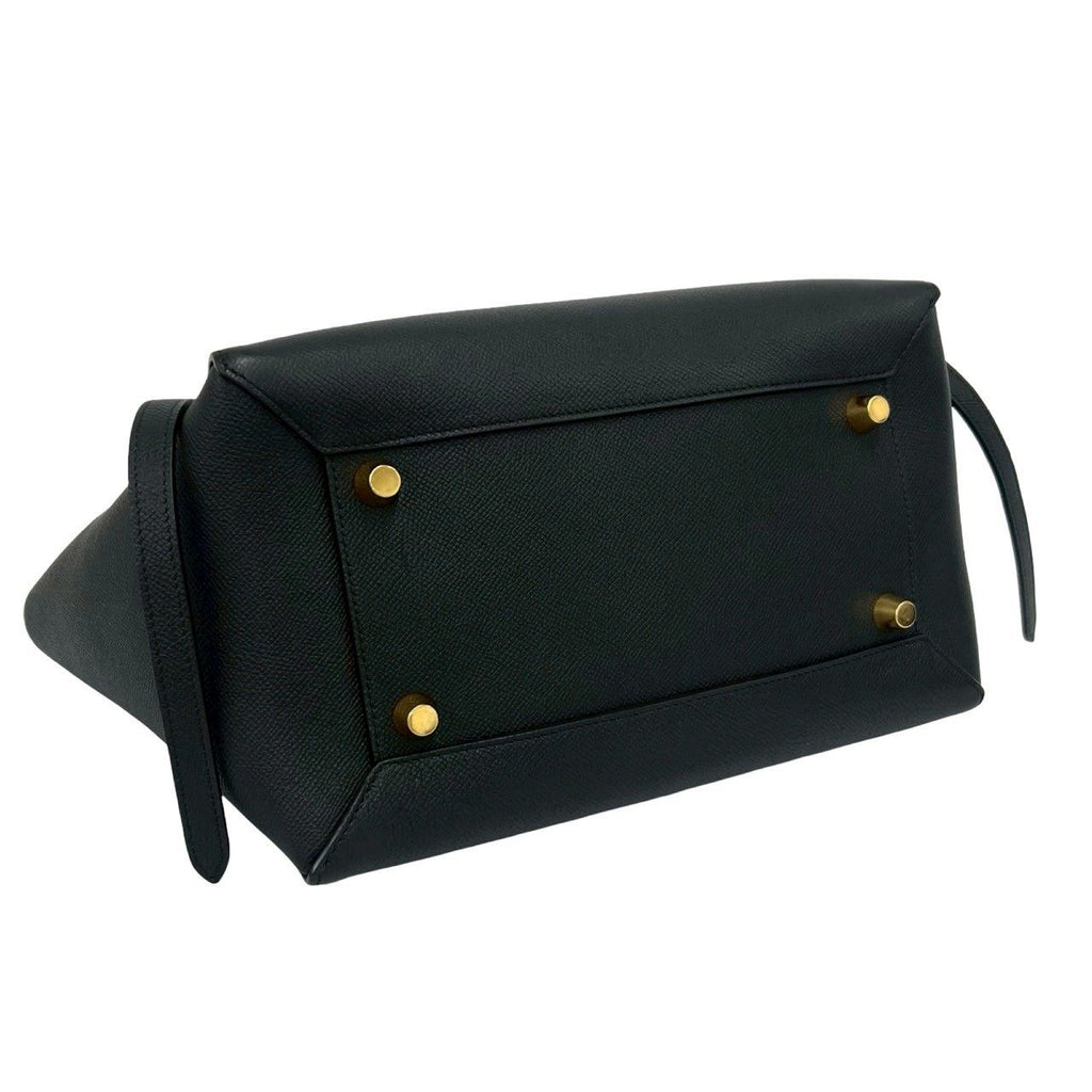 Celine Belt Bag Mini Leather 2-Way Black — view 7