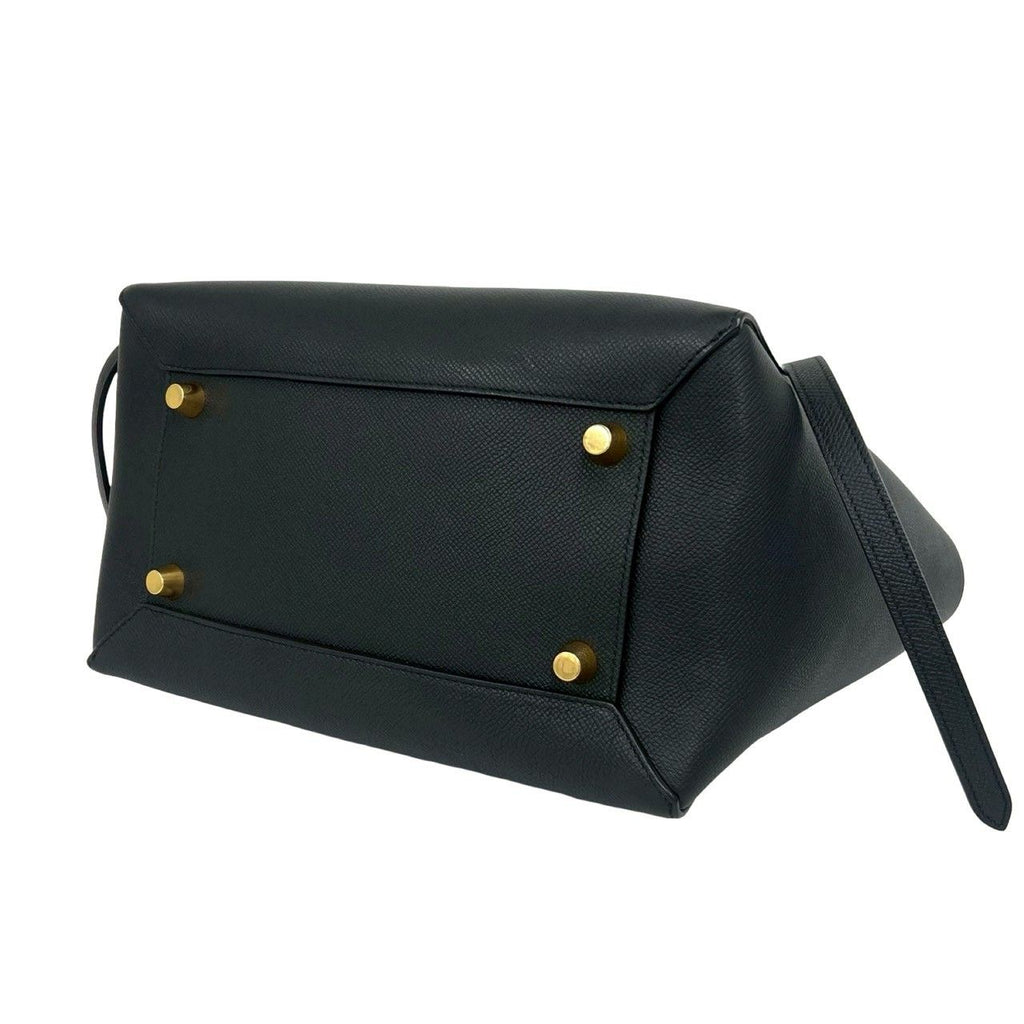 Celine Belt Bag Mini Leather 2-Way Black — view 8