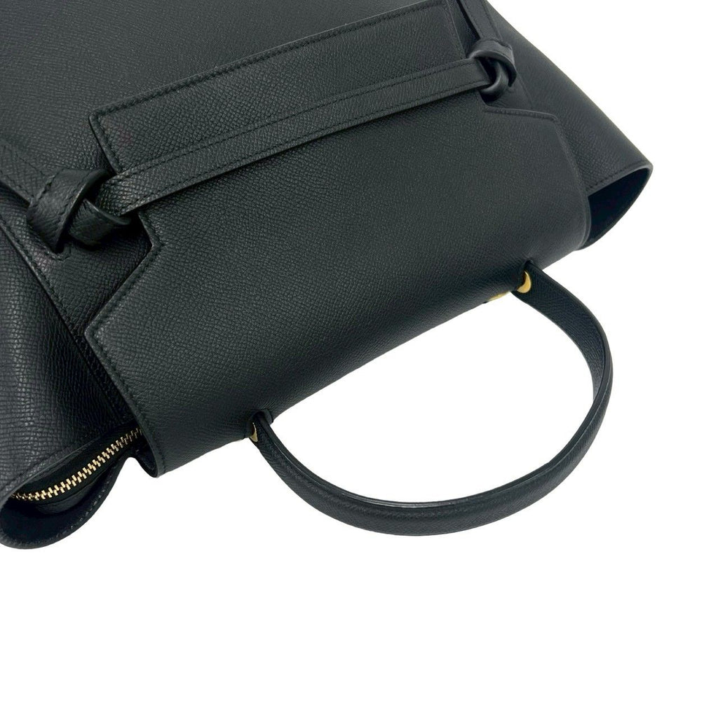 Celine Belt Bag Mini Leather 2-Way Black — view 4